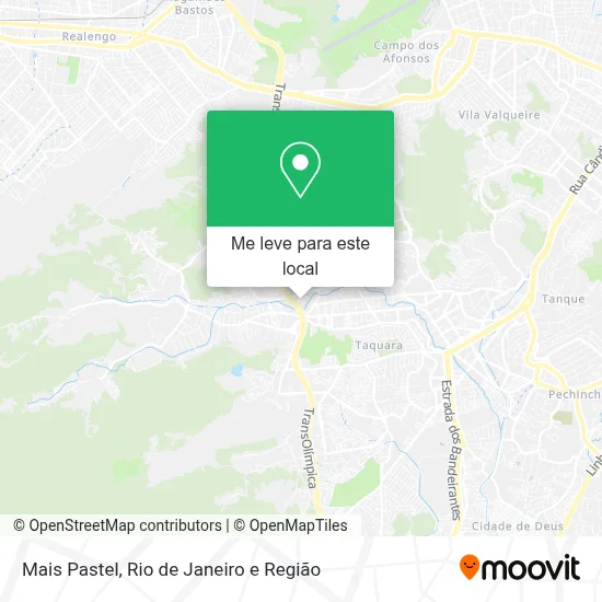 Mais Pastel mapa