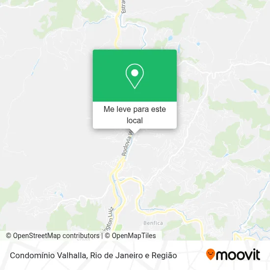 Condomínio Valhalla mapa
