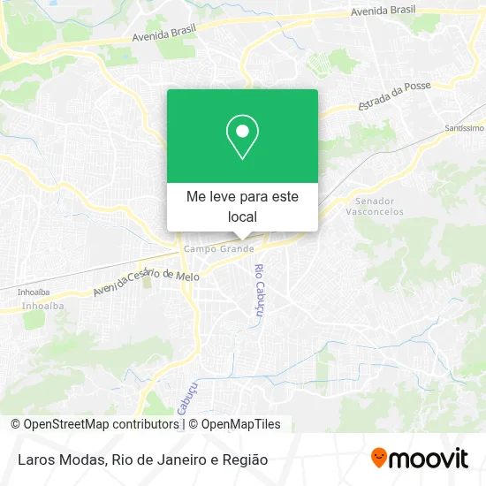 Laros Modas mapa