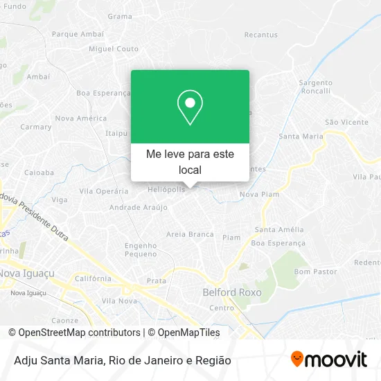 Adju Santa Maria mapa