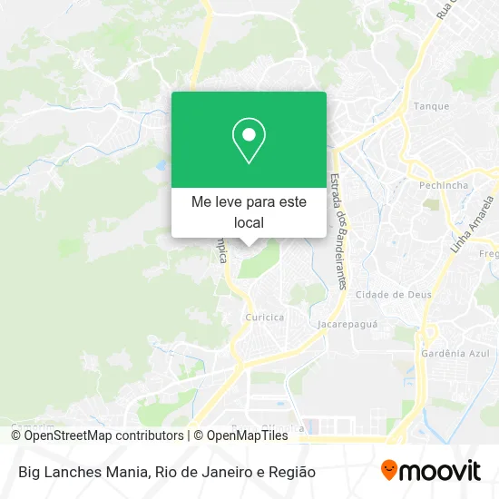 Big Lanches Mania mapa