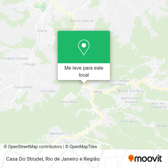 Casa Do Strudel mapa