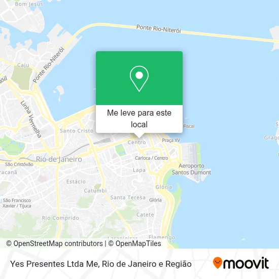 Yes Presentes Ltda Me mapa