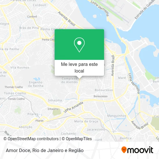 Amor Doce mapa