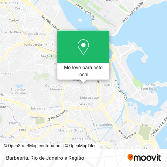 Barbearia mapa