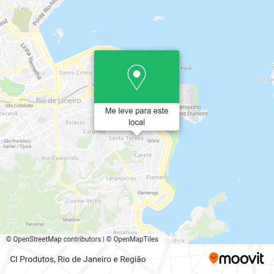 Cl Produtos mapa
