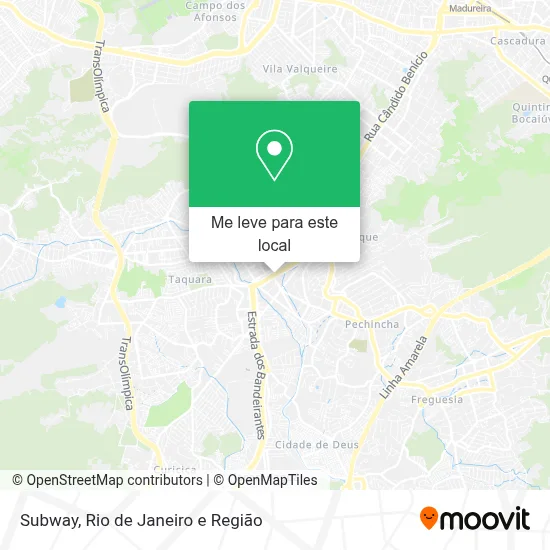 Subway mapa