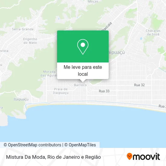 Mistura Da Moda mapa
