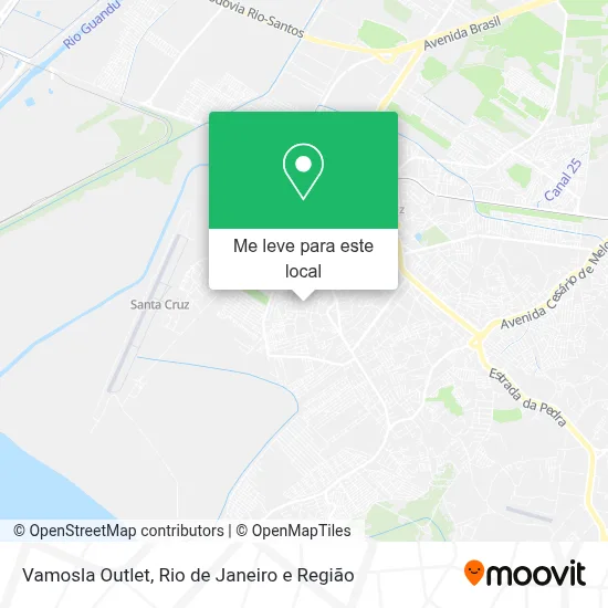 Vamosla Outlet mapa