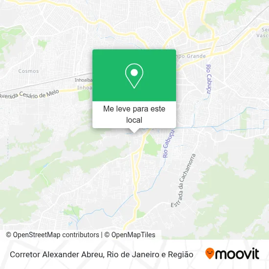 Corretor Alexander Abreu mapa