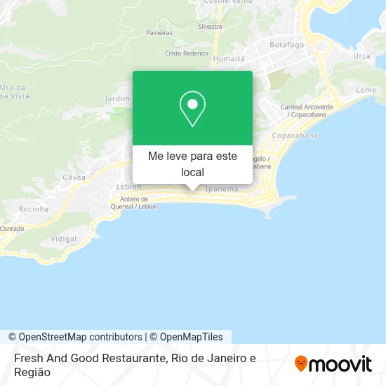 Fresh And Good Restaurante mapa