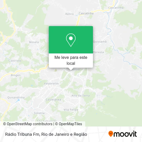 Rádio Tribuna Fm mapa