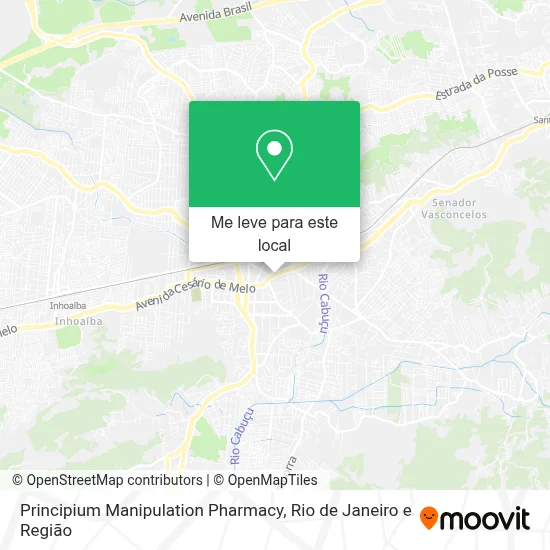 Principium Manipulation Pharmacy mapa