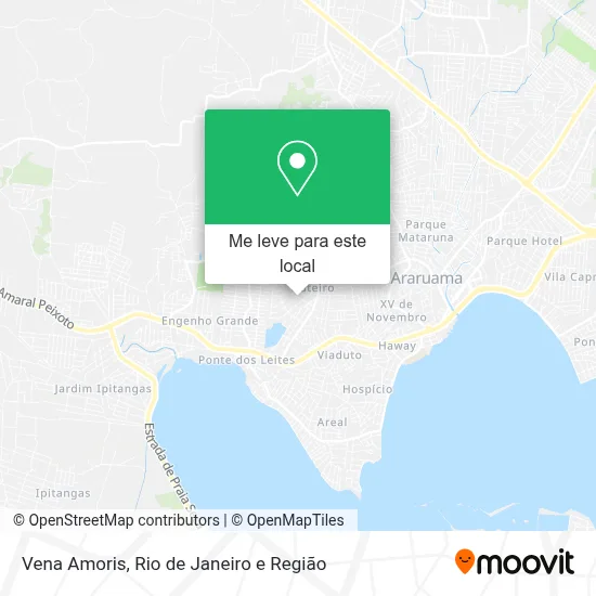 Vena Amoris mapa