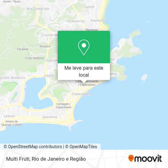 Multi Fruti mapa