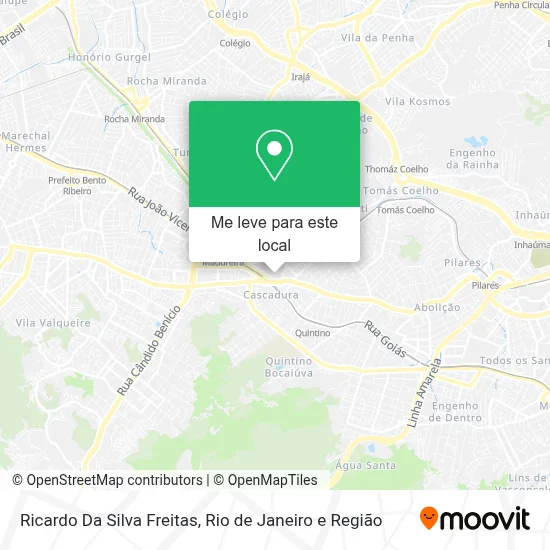 Ricardo Da Silva Freitas mapa