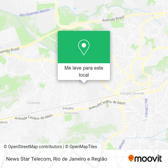 News Star Telecom mapa