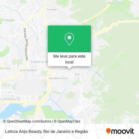 Letícia Anjo Beauty mapa