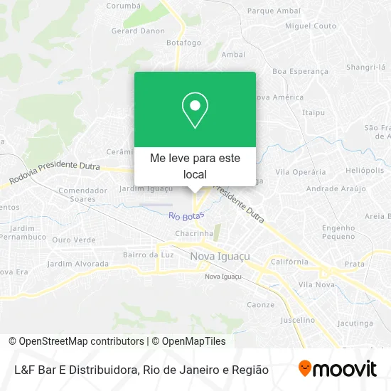 L&F Bar E Distribuidora mapa
