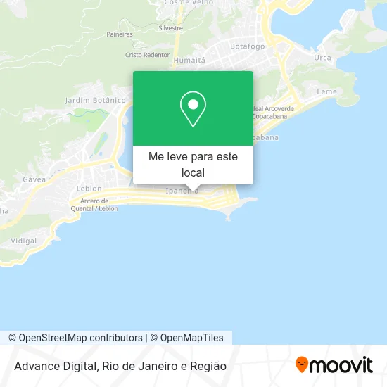 Advance Digital mapa