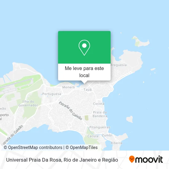 Universal Praia Da Rosa mapa