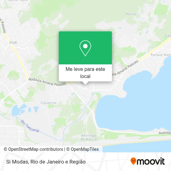 Si Modas mapa