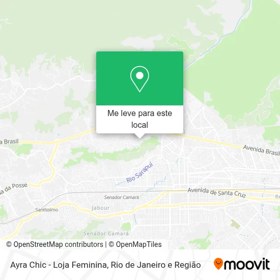 Ayra Chic - Loja Feminina mapa