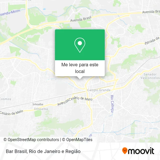 Bar Brasil mapa