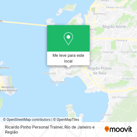 Ricardo Pinho Personal Trainer mapa