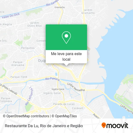 Restaurante Da Lu mapa