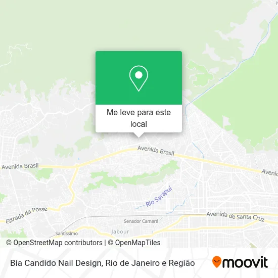 Bia Candido Nail Design mapa