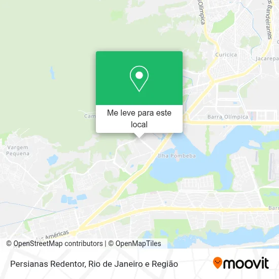 Persianas Redentor mapa