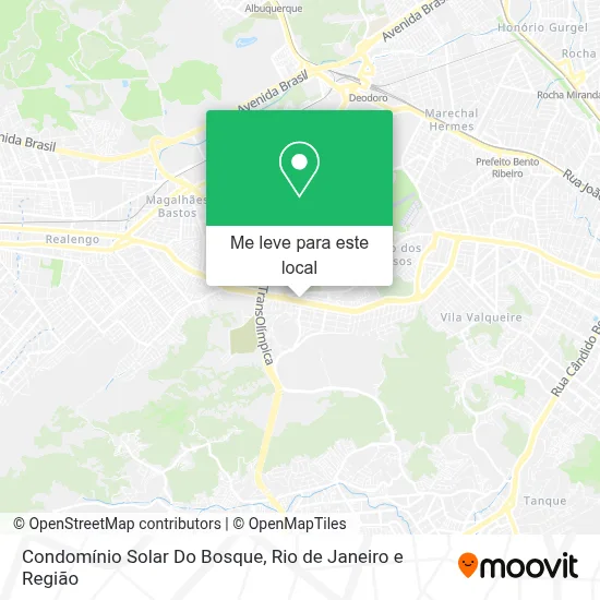 Condomínio Solar Do Bosque mapa