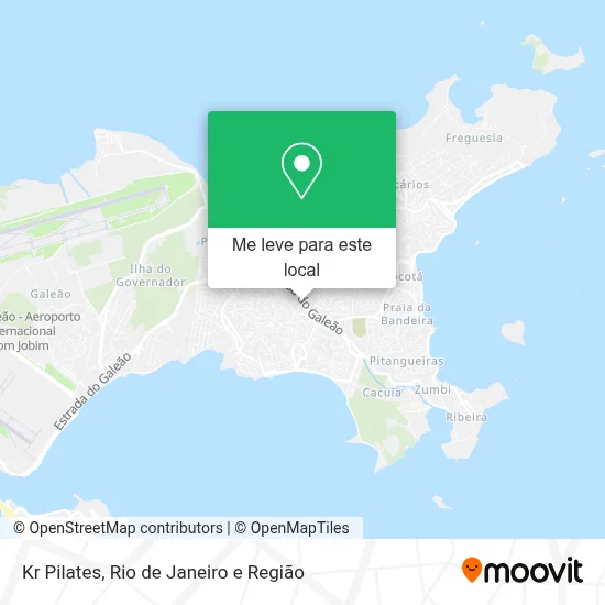 Kr Pilates mapa