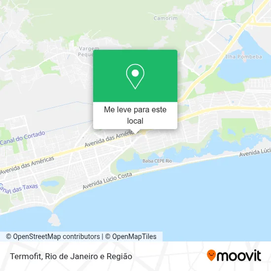 Termofit mapa