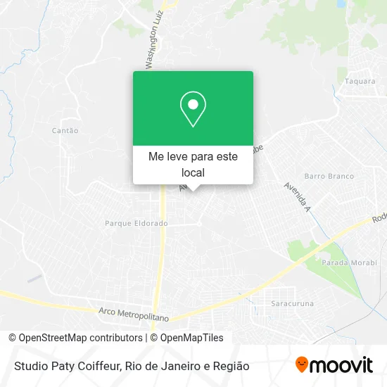 Studio Paty Coiffeur mapa
