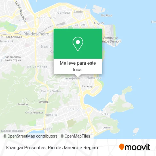 Shangai Presentes mapa