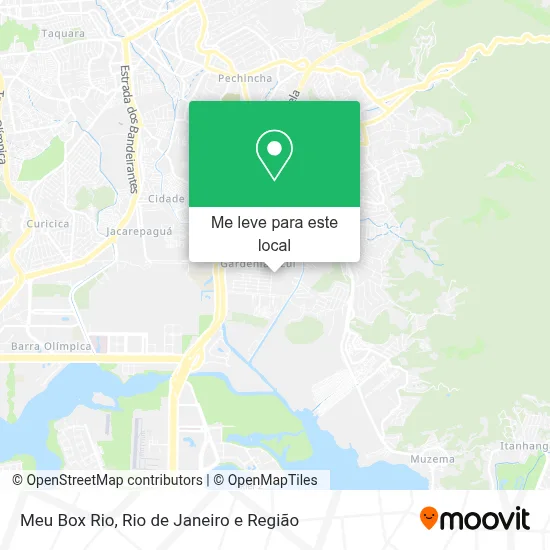 Meu Box Rio mapa