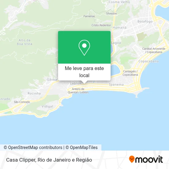Casa Clipper mapa