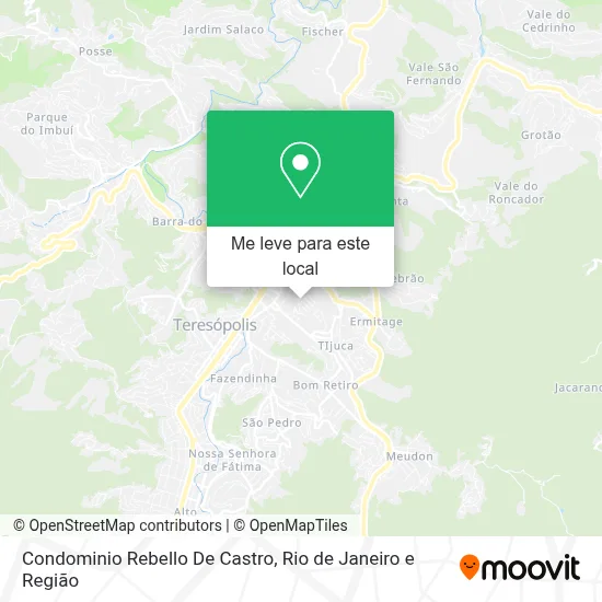 Condominio Rebello De Castro mapa