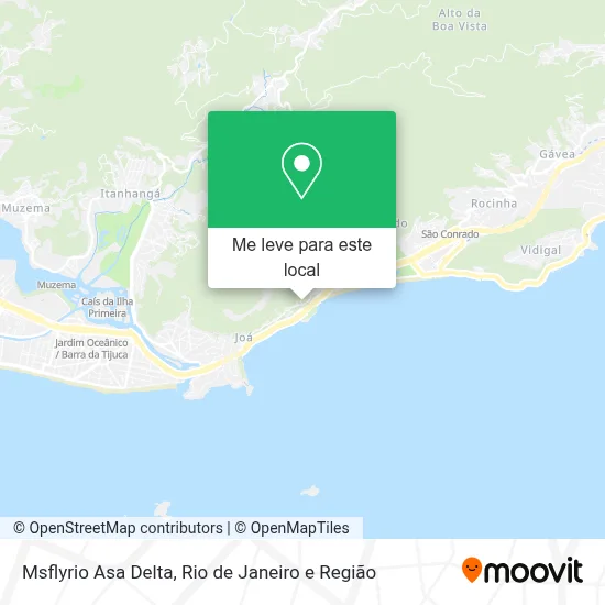 Msflyrio Asa Delta mapa
