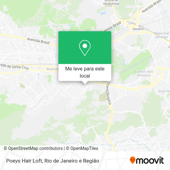 Poeys Hair Loft mapa