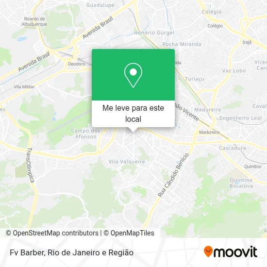 Fv Barber mapa