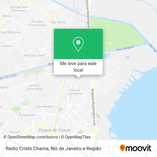 Radio Cristo Chama mapa