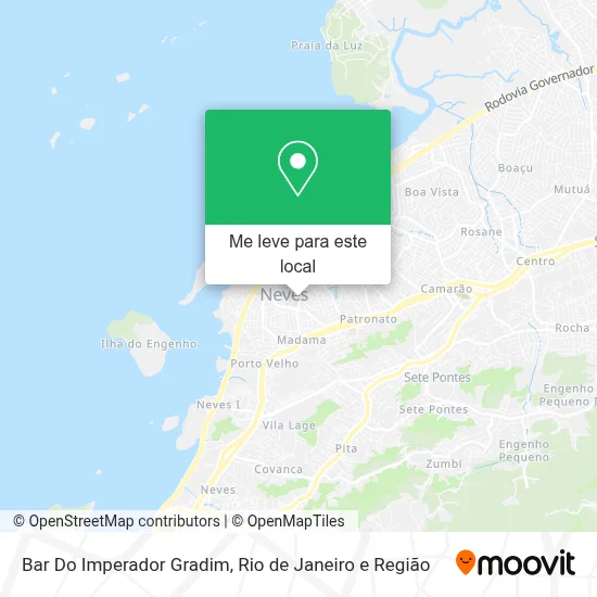 Bar Do Imperador Gradim mapa