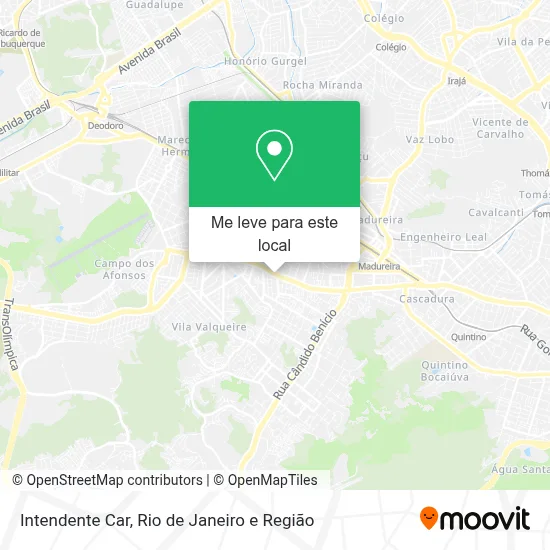 Intendente Car mapa