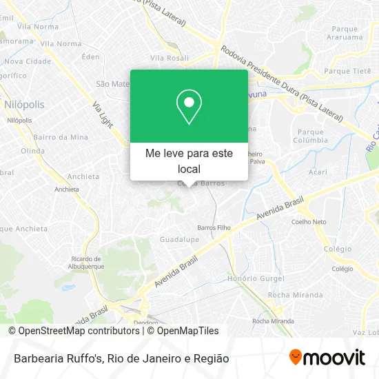 Barbearia Ruffo's mapa