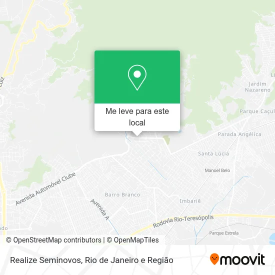 Realize Seminovos mapa