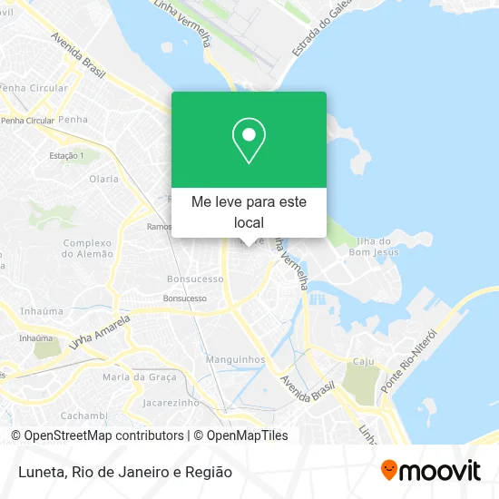 Luneta mapa
