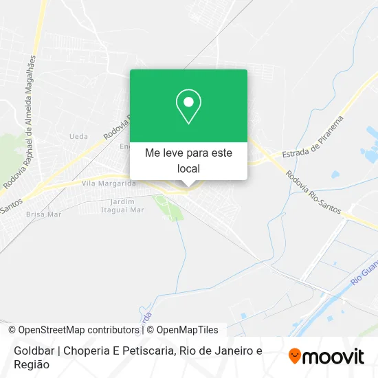 Goldbar | Choperia E Petiscaria mapa